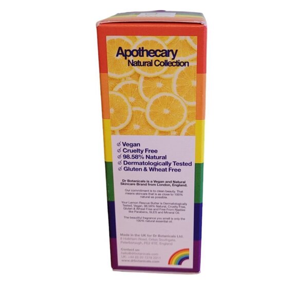 Superfood Lemon Rescue Butter by Doctor Botanicals 50ml Pride Edition - Picture 5 of 8